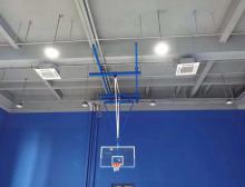  電動(dòng)懸空籃球架效果